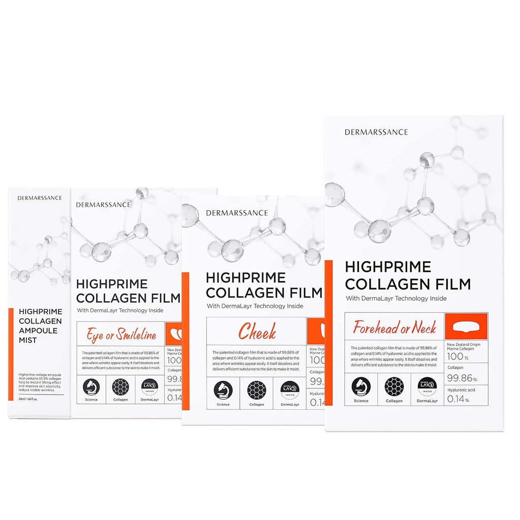 Highprime Collagen Film & Mist Kit - Komplettset für 5 Sitzungen