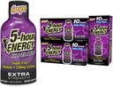 5 heures ENERGY Extra Strength Energy Shot, Grape Flavor, 30 Compte, 1,93 oz, Zéro calories et sans sucre 230 mg Caffeinated Energy Shot, Amino Acides & B Vitamines, compléments alimentaires
