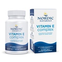 Nordic Naturals Vitamin E Complex, Unflavored - 30 Weichgele - 6 Formen von Vitamin E für Antioxidantienunterstützung - Cellular Protection - Non-GMO - 30 Servietten