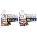 Vergewissern Sie sich Max Protein Nutritional Shake mit 30g Protein, 25 Vitamine & Minerals, 7 Flavors einschließlich Cafe Mocha und Milchschokolade, Packung 12, Glutenfrei