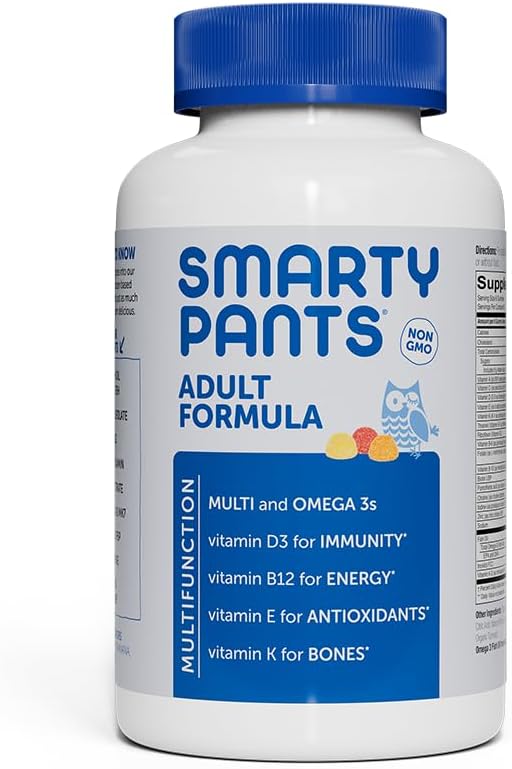 SmartyPants Multi-Omégas adultes, 180 Nombre