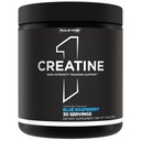 Règle 1 Poudre de créatine – Monohydrate de créatine micronisée pure pour l'exercice de haute intensité et le soutien de masse corporelle maigre, aromatisé et non aromatisé (30 portions, framboise bleue)