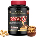 ALLMAX Nutrition - ISOFLEX Whey Protein Powder, Whey Protein Isolate, 27g Protein, Chocolate Peanut Butter, 5 Pfund