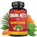 Capsules d'extrait de Nettle avec Boswellia, Turmeric & Saw Palmetto - 2 mois d'approvisionnement pour l'articulation, la gestion du corps, la peau, les cheveux et l'immunité