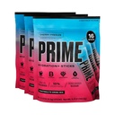 PRIME HYDRATION+ Sticks Cherry Freeze | Hydration Pulver Einzelne Servierstäbe | Elektrolytpulver auf dem Go | 250mg BCAAs, B Vitamine, Antioxidantien | Niedriger Zucker | Koffeinfrei | Vegan | 48 Sticks