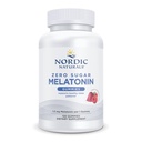 Nordic Naturals Zero Sugar Melatonin Gummies, Himbeeren - 120 Gummies - 1,5 mg Melatonin - Großer Geschmack - Erholsamer Schlaf, antioxidative Unterstützung - Nicht-GVO, Vegan - 120 Portionen