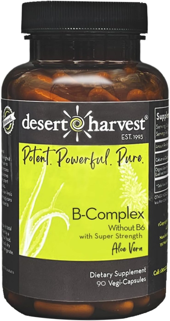 Desert Harvest B-Complex - Ohne B6, 90 Kapseln