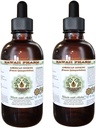 American Ginseng Extrait liquide sans alcool, Ginseng (Panax Quinquefolius) Glycérite séchée à la racine Hawaii Pharm supplément naturel à base de plantes 2x4 oz