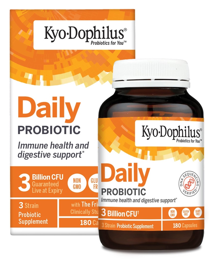 Kyolic Kyo-Dophilus Daily Probiotic, Immungesundheit
