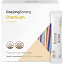 Daejang Sarang (Premium, 30 Sticks) - Psyllium Husk Nahrungsfaser-Ergänzung für Verdauungshilfe. Pflanzenbasierte natürliche Inhaltsstoffe, Sanfte Formel 4,960mg.