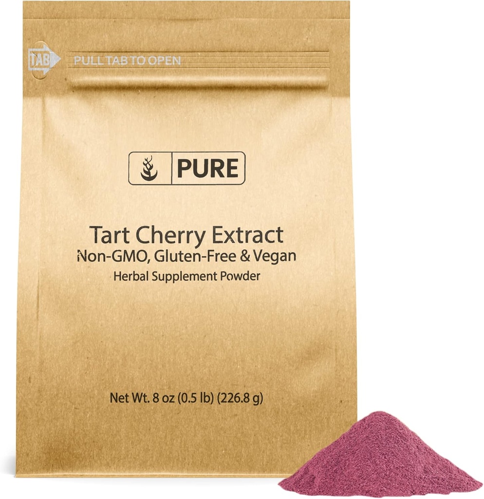 Pure Original Zutaten Tart Cherry Extract (8oz), Non-GMO, Kräuterergänzung