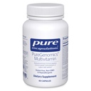 Pure Encapsulations PureGenomics Multivitamin - Supplement to Support Nutrient Requirements of Common Genetic Variations - with Vitamin A,B,C,D,E, K & Minerals - 60 Capsules