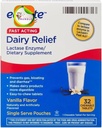 Equate Fast Acting Dairy Relief Lactase Enzym Nahrungsergänzung Vanille Flavor chewables Tabletten 32 Count (Pack von 1) + CreativeAndBundle Aufkleber