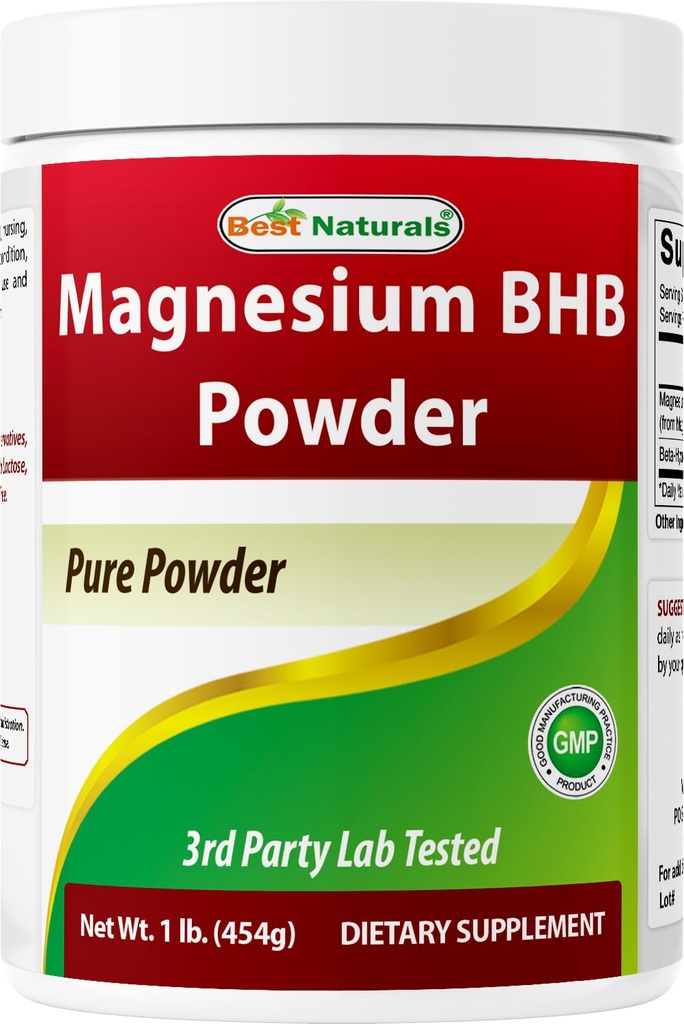 Beste Natürliche Magnesium BHB Pulver 1 Lb