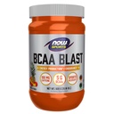 NOW Foods Sports Nutrition, BCAA Blast Powder, 5 g BCAA, 100 mg Koffein, Tropical Punch, 600-Grams