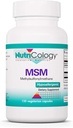 Nutricology MSM Supplement - Joint Support, Methylsulfonylmethan, für Haarwachstum, Haut und Nägel, 500 mg vegetarische Kapseln - 150 Count