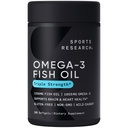 Sportforschung Omega-3 Fischöl, Triple Strength, 180 Softgels