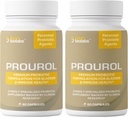 Prourol patentierte PROBIOTIC-Ergänzung für Urinärgesundheit, Blasenunterstützung, Immune Boost, häufiges Urinierungsrelief, UTI Gesundheit, natürliche Inhaltsstoffe, Tägliche allgemeine Gesundheitsunterstützung-2 Flaschen - 120 Zähler