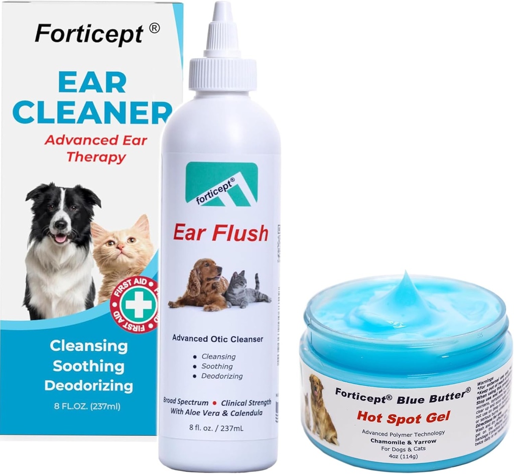 Traitement de la tache de Forticept WounHot et traitement de l'infection des oreilles pour chiens