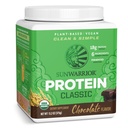 Brown Rice Protein Pulver mit Bcaa & Aminosäuren Raw Rice Protein Shake Gluten Free Low Carb Dairy Free | Plant Based Classic Sprouted Brown Rice Protein Pulver Schokolade 375g von Sunwarrior