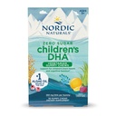 Nordic Naturals Zéro Sucre Enfants , DHA Végétarien Gummy Chews - Passion Fruit Lemon Flavor - 30 Gummies - Vegan Algae Oil Omega-3 Supplément pour les enfants Cerveau et soutien à la cognition - 30 portions