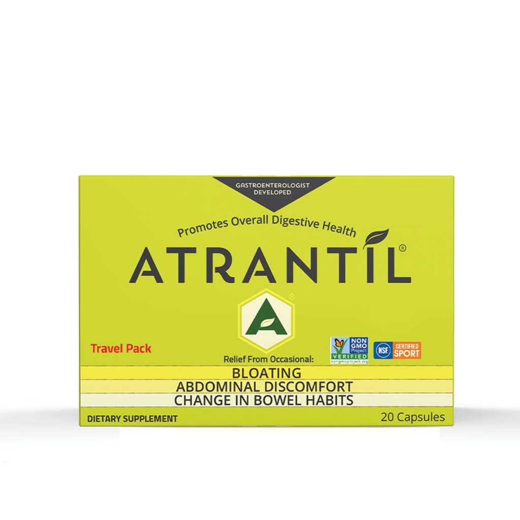 Atrantil Travel Pack (20 Count): Bloating, Bauchstörung und Veränderung in Bowel Habits