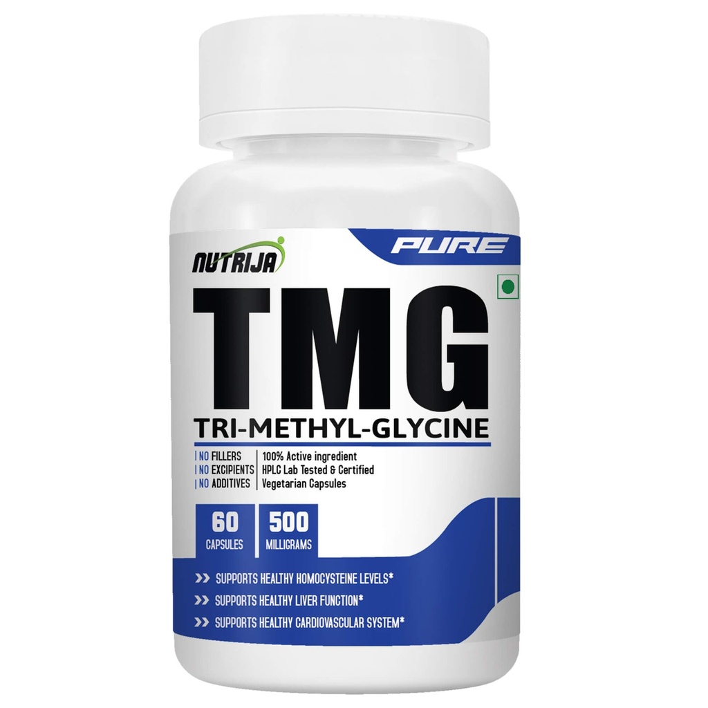 NutriJa-TRIMETHYLGLYCINE (TMG) 500MG - 60 gélules