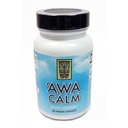 «Awa Calm Capsules - supplément à base de kava avec 30% de kavalatone, racine de Calamus, fleur de passion, baume de citron et houblon (60 capsules)