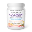 Natürliche Faktoren, Total Body Collagen, bioaktive Peptide Pulver für gesunde Haut, Haare & Gelenke, Orange