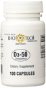 BioTech Pharmacal - D3-50 (50.000 IU) - 100 Caps (FFP)