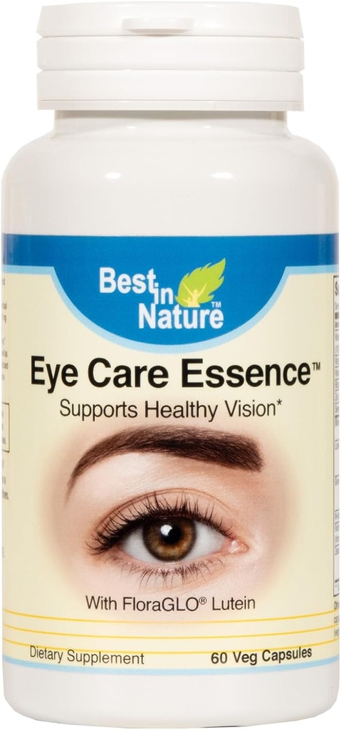 Augenpflege Essence - Augengesundheitsergänzung mit. Lutein, Bilberry, Key Vitamins und Kräutermischungen