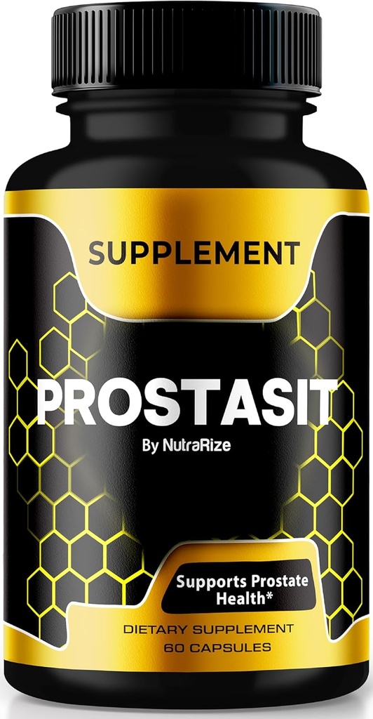 Prostasit Capsules, All Natural Premium Formula to Support Prostate Heath, Official Supplement for Health and Wellness, Prosta Sit Pastillas Reviews (60 Capsules)