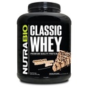 NutraBio Classic Whey Protein Powder- 25G Protéine par scoop - Pas de remplissage, couleurs artificielles, conservateurs - faible indice glycémique - (Beurre d'arachide chocolaté, 5 livres)