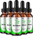 (5 Pack) Barislend Drop supplément de soutien à la vitamine saine - Barislend formule avancée, Barislend 24 heures liquide, Barislend énergie et examens de force supplémentaire, 5 mois d'approvisionnement