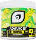 Advanced Energy - Energy Boosting Formel mit Elektrolyten für Hydration - L-Theanin zu kämpfen Jitters - Sugar Free & Keto Friendly - No Maltodextrin (40 Servier) (Calamansi)