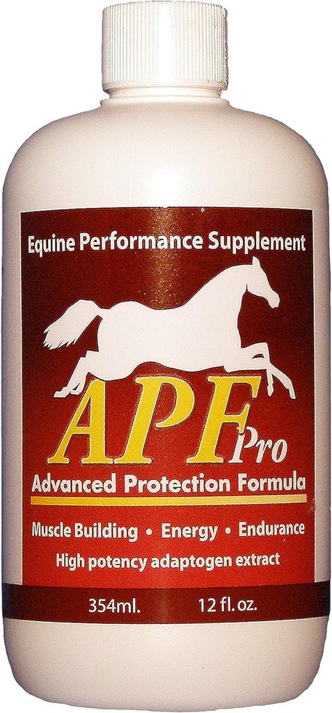 APF PRO Equine | Natural University-Level erforschte Pferdeergänzung | Magengesundheit, Stressbeständigkeit, Immununterstützung, Muskelgesundheit, Ausdauer