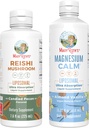 MaryRuth Organics Reishi Liposomal (Candied Pecan) & Magnesium (Almond Vanilla) | Clean Label Project Verified® | Vitamine für Immunität, Ruhe, & Gesamt Wellness | Vegan, Non-GMO, Gluten-Free