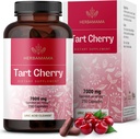 HERBAMAMA Tart Cherry Extract Kapseln - Tart Cherry Extract für Uric Acid Support - Vegan, Non-GMO Antioxidant Supplement