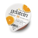 Medtrition Gelatein Orange : 20 grammes de protéines. Sans sucre. Idéal pour les régimes liquides clairs, avaler les difficultés, bariatrie, dialyse et oncologie. Grand snack avant ou après l'entraînement. (12 colis)