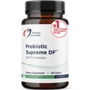 Designs for Health Probiotic Supreme DF - 15 Billion CFU Dairy-Free Probiotic with Acidophilus + Bifidobacterium Longum, GI + Immune Support Supplement or Adults, Men + Women (60 Caplets)
