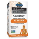 Jardin de la vie Dr. Formulé Probiotiques Une fois par jour - Acidophilus Probiotique avec un soutien quotidien pour la santé digestive et immunitaire - Sans gluten, sans lait, sans soja Probiotiques, 30 capsules végétariennes