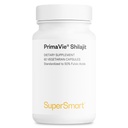 Supersmart - Super Shilajit 500mg pro Tag (hohe Potenz) - PrimaVie Shilajit Supplement - Himalaya, gereinigt & Organic Shilajit | Non-GMO & Gluten Free - 60 vegetarische Kapseln