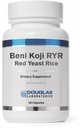 Douglas Laboratories Beni Koji Red Yeast Rice | Fermented Red Rice zur Unterstützung gesunden Blut Lipid Metabolismus* | 60 Kapseln