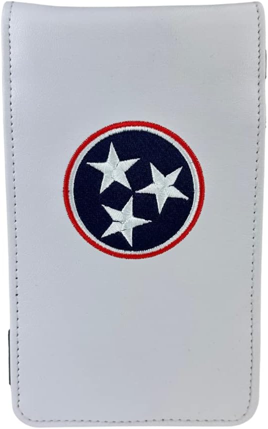 Sunfish Tennessee State Flag Leder Golf Scorecard und Yardage Buchhalter
