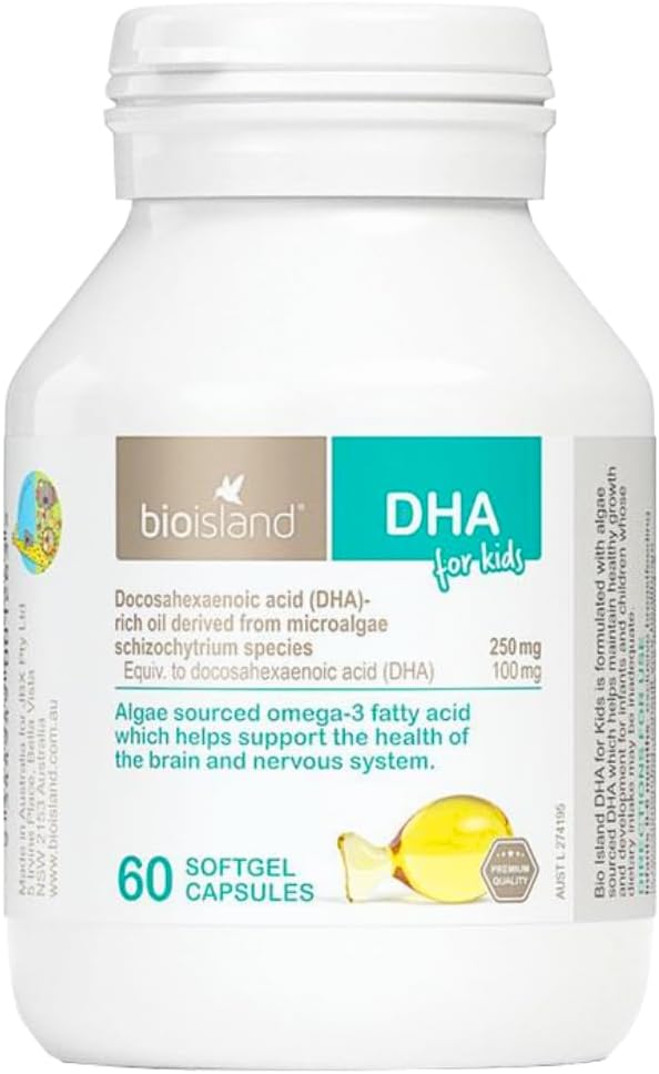 Bio Island DHA Kinder 60 Kapseln