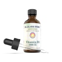 Dr. Clark Liquid Vitamin D Supplement – 1000 IU, 1 Fl Oz, unterstützt Immunsystem & Knochengesundheit