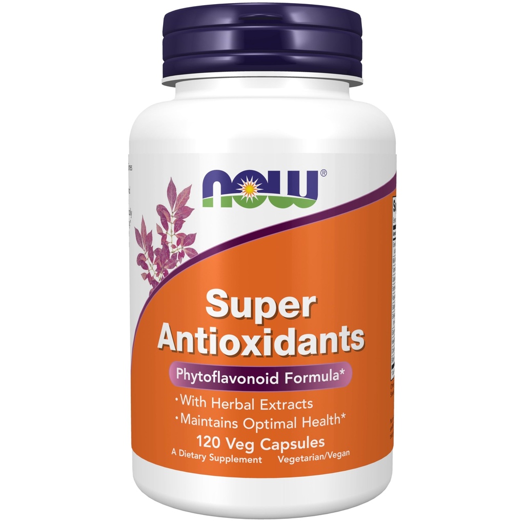 MAINTENANT Suppléments, Super antioxydants avec des extraits à base de plantes et un large spectre de flavonoïdes pour le support immunitaire, 120 Capsules de Veg