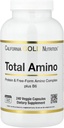 California Gold Nutrition Total Amino mit Vitamin B-6 und 20 Aminosäure Blend, 240 Veggie Kapseln