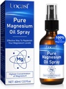 Magnesiumöl für Füße, reines Magnesiumöl Spray, Nourish The Skin, Unclog Pores, Alleviate Hair Loss, 2 Oz