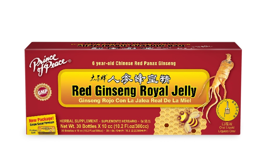Prinz des Friedens Red Ginseng Royal Jelly, 30 Graf